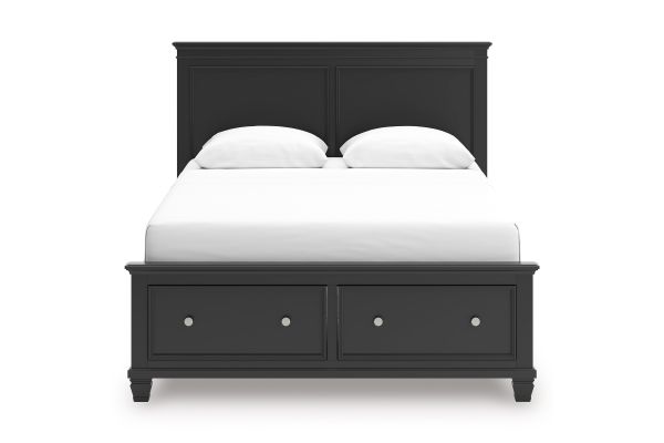 Lanolee Queen Panel Storage Bed