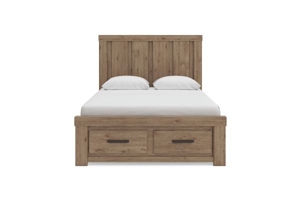 Oliandon Queen Panel Storage Bed