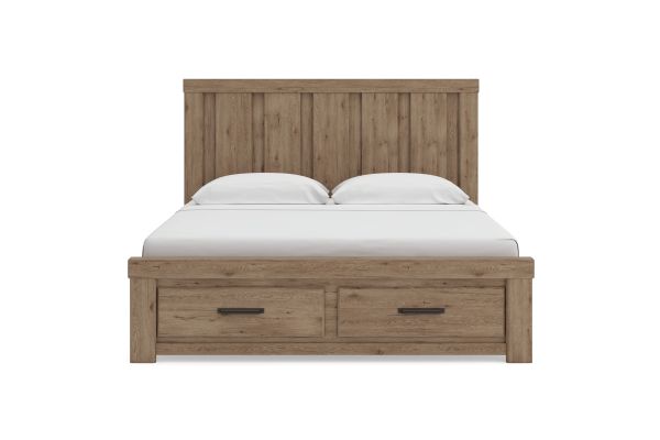 Oliandon King Panel Storage Bed