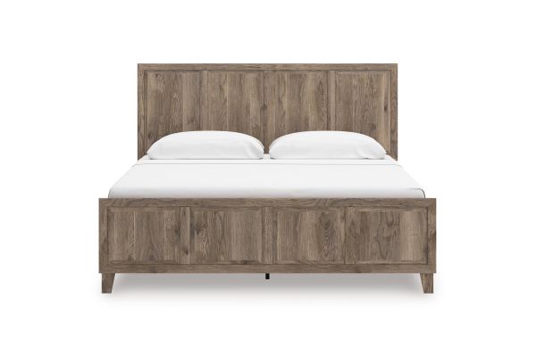 Rusticott King Panel Bed