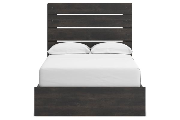 Hollivern Full Panel Storage Bed with 4 Drawers