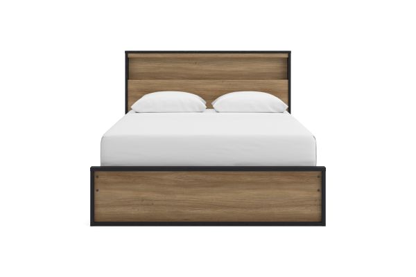 Kozmour Queen Bookcase Bed