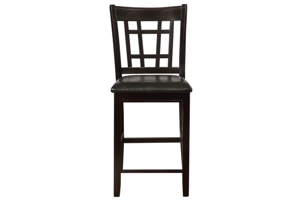 Lavon Black/Espresso Wood Counter Height Dining Chair