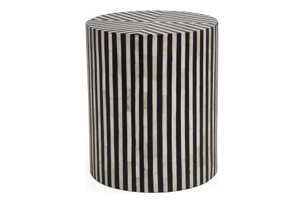 Chameau Black Side Table