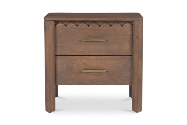 Wiley Vintage Brown Nightstand