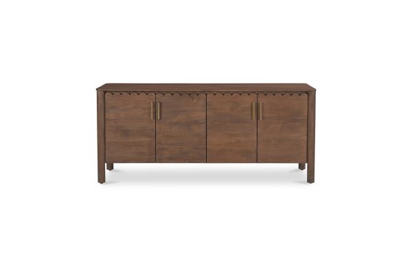 Wiley Vintage Brown 4 Door Sideboard