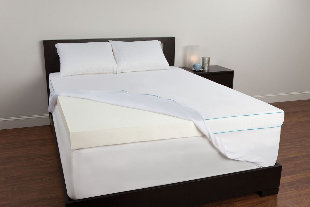 Sealy 4" Twin Memory Foam Topper at GardnerWhite