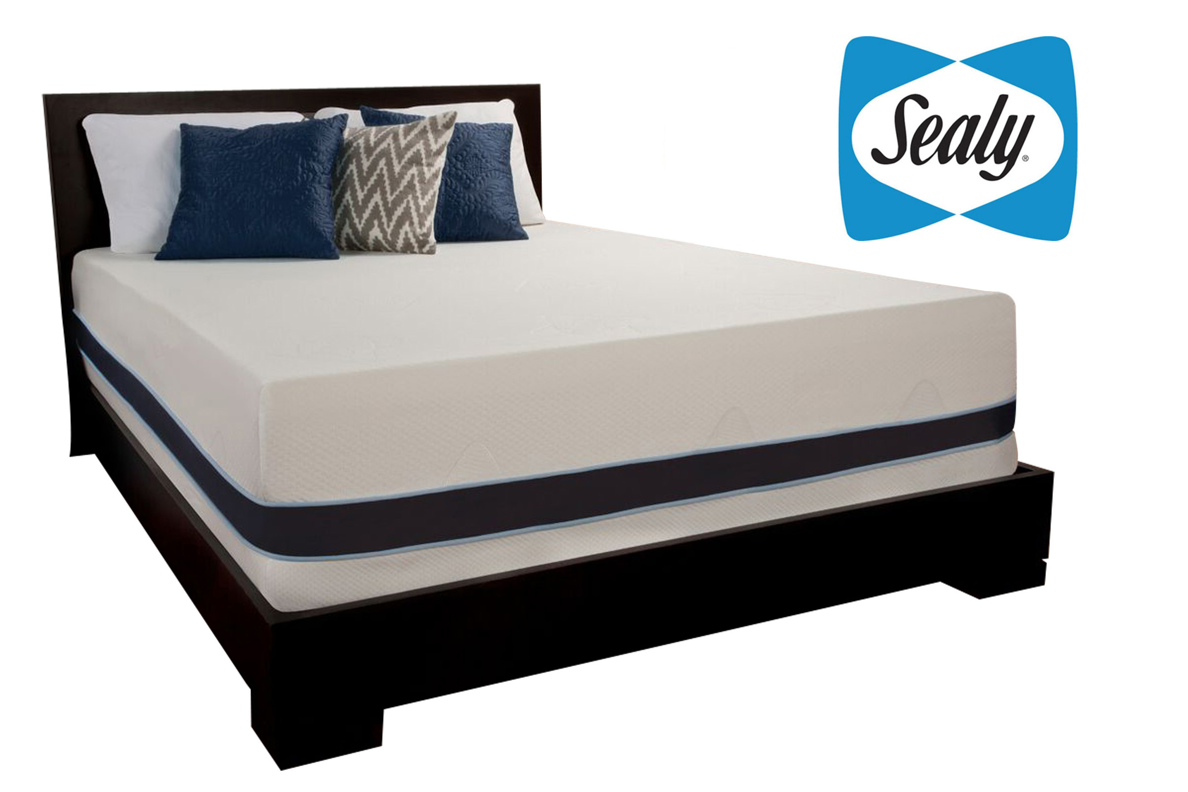Sealy 14" Valmont Califonia King Memory Foam Mattress at GardnerWhite