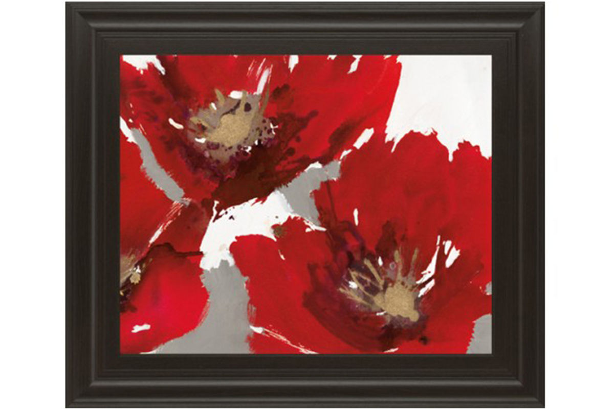 Red Poppy Wall Art at GardnerWhite