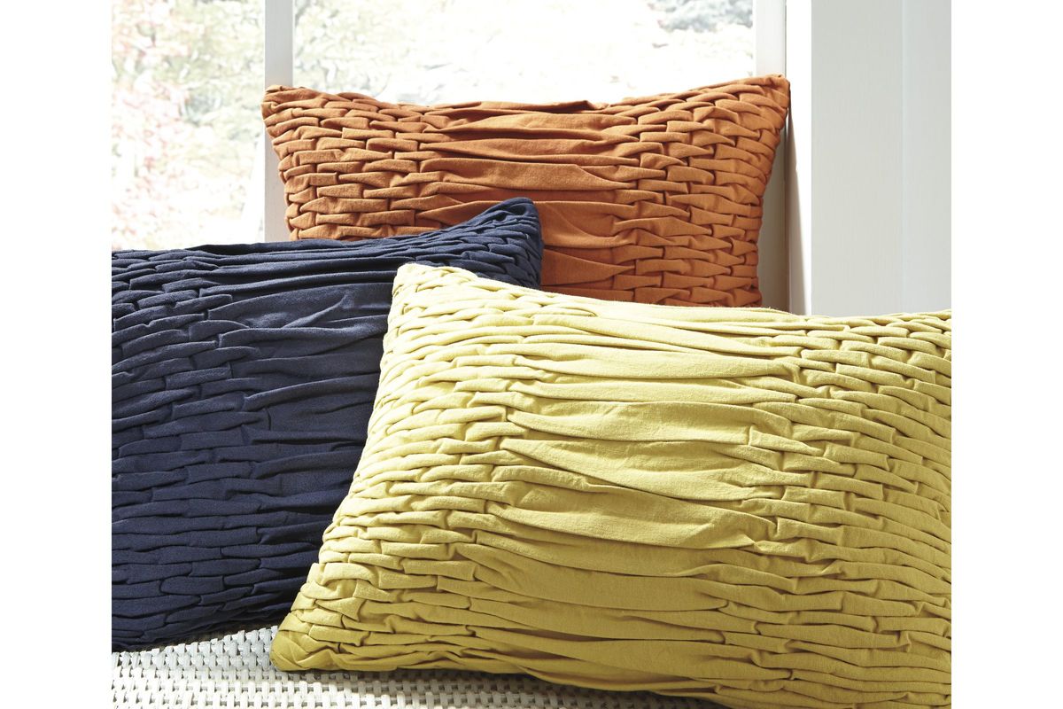 Nellie Pillow in Navy by Ashley at GardnerWhite