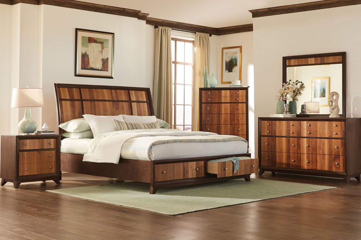 Kendall 5Piece Queen Bedroom Set with 32" LEDTV at GardnerWhite