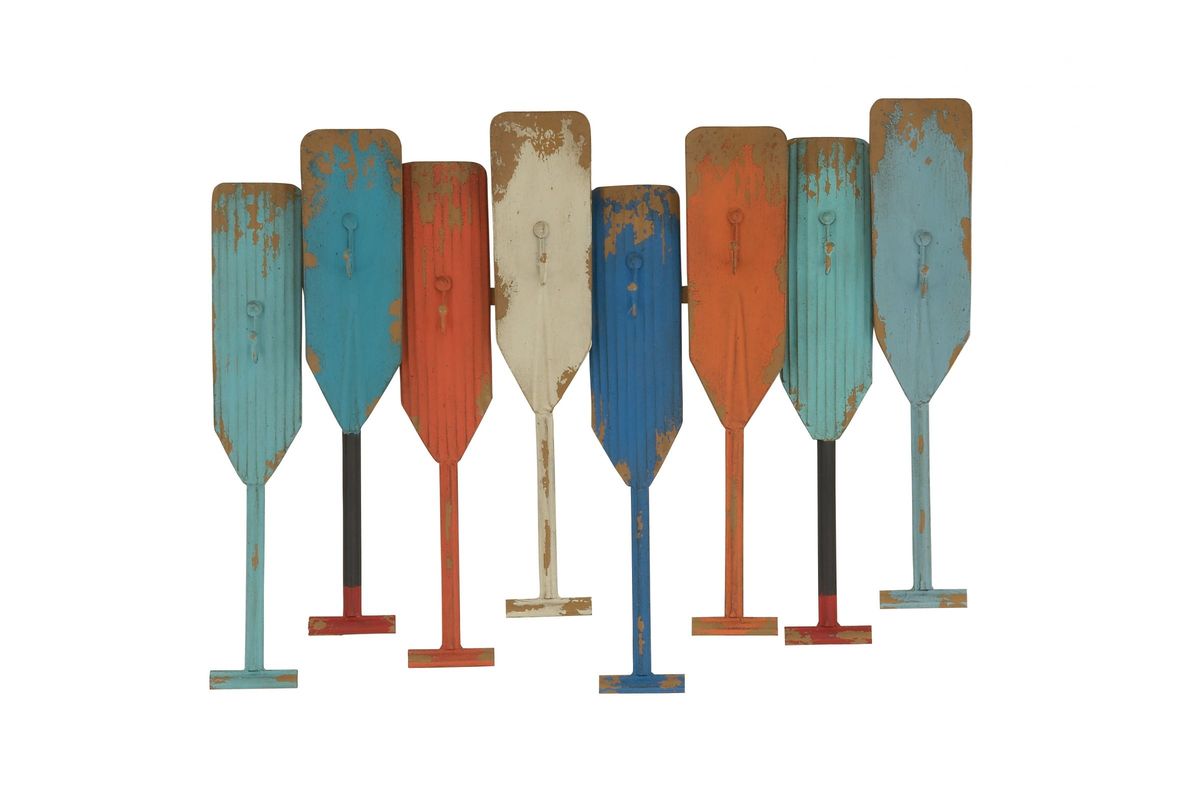 Coastal Living Oars Wall Hook Rack at Gardner-White