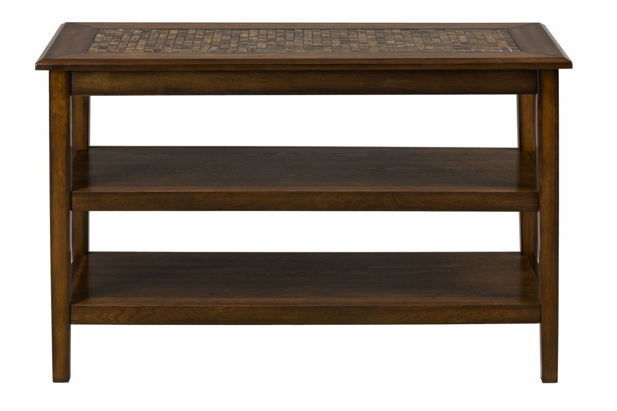 Mosaic Sofa Table at GardnerWhite