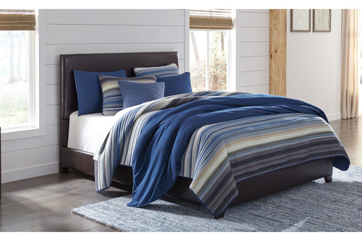 Monaka Dolante Queen Upholstered Bed by Ashley at GardnerWhite