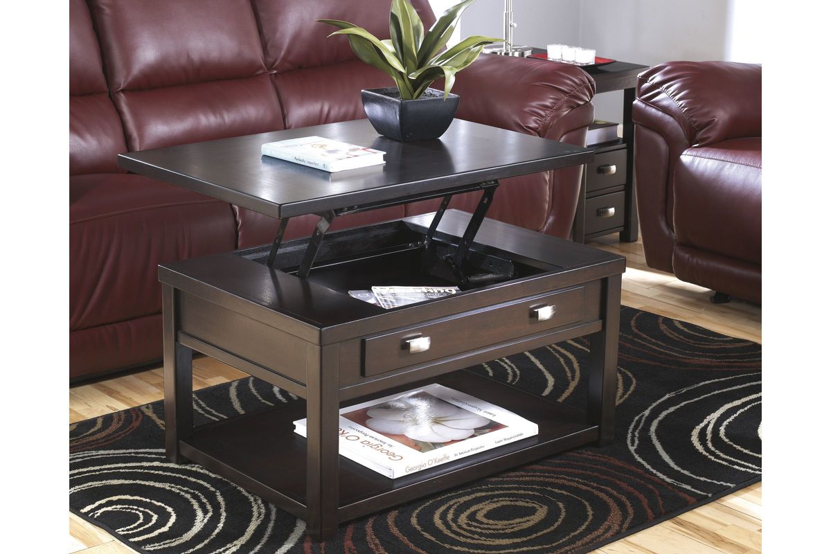 Hatsuko Lift Top Cocktail Table by Ashley at GardnerWhite