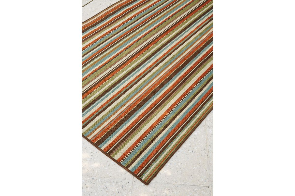 Montie Large Outdoor Rug by Ashley at GardnerWhite