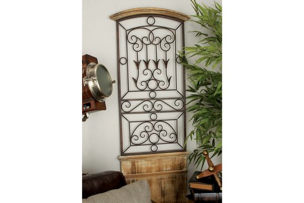 Rustic Arched Wall Panel at Gardner-White