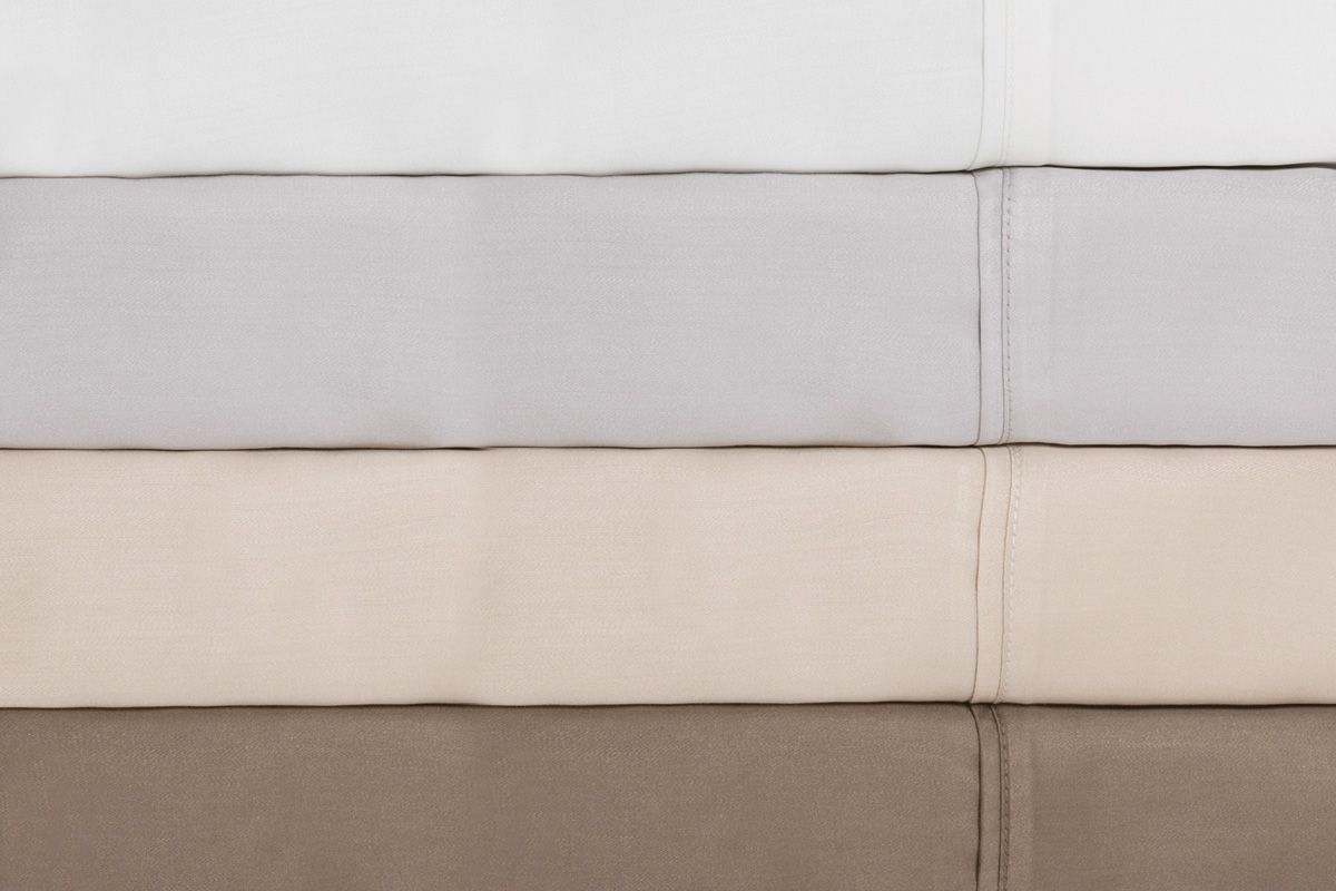 Split King Bamboo Sheets In White By Brooklyn Bedding At Gardner White