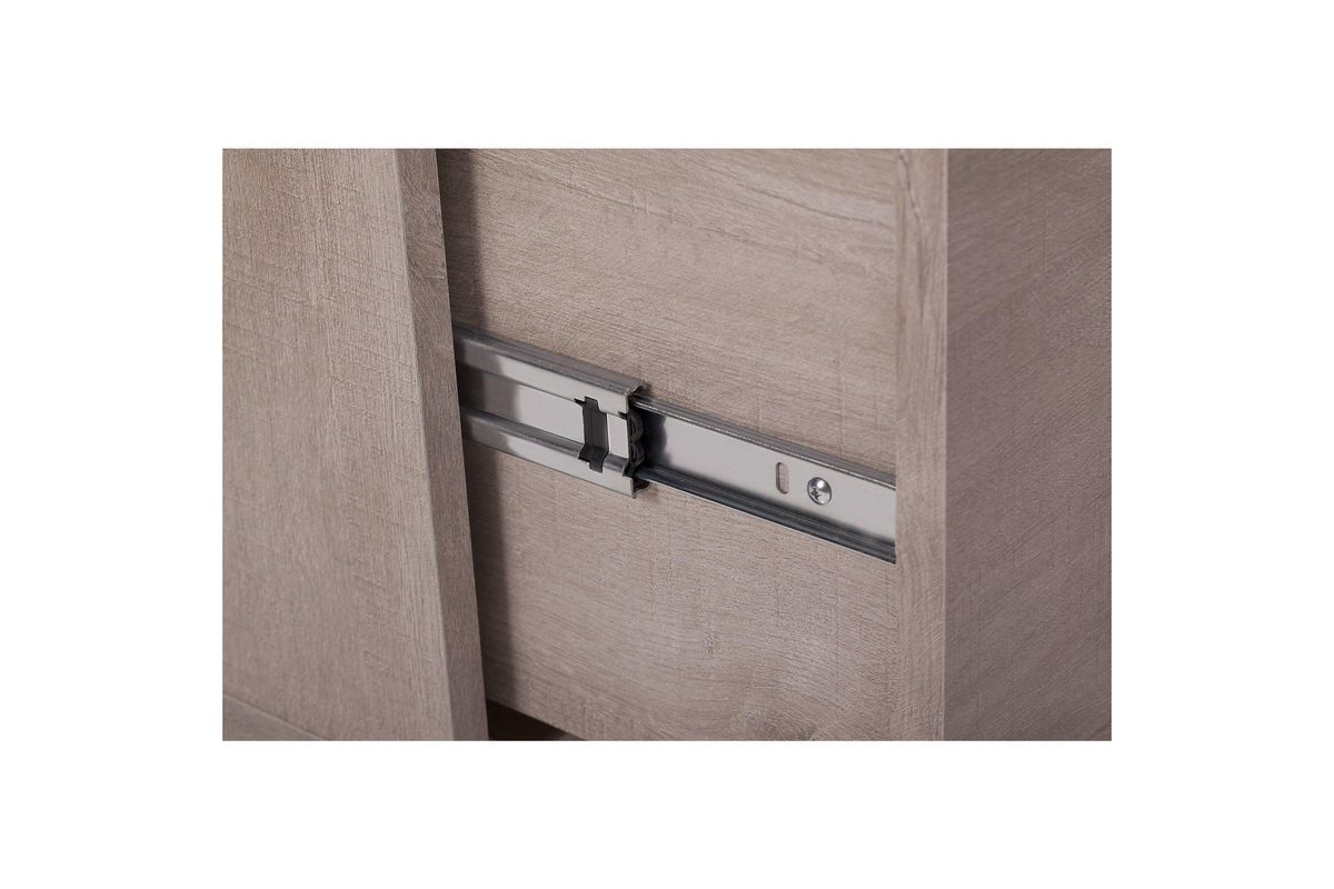 Key West Lateral File in Washed Grey by Bush at GardnerWhite