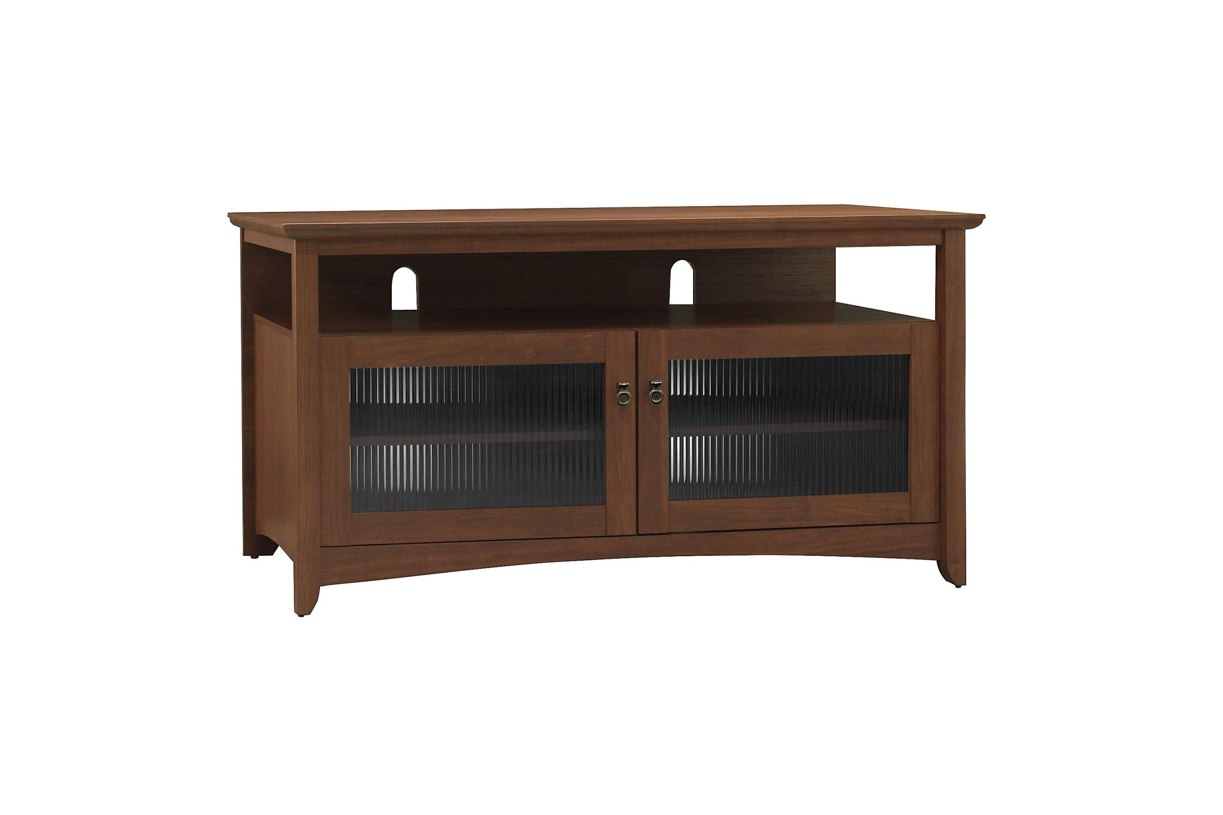 Buena Vista TV Stand in Serene Cherry by Bush at GardnerWhite