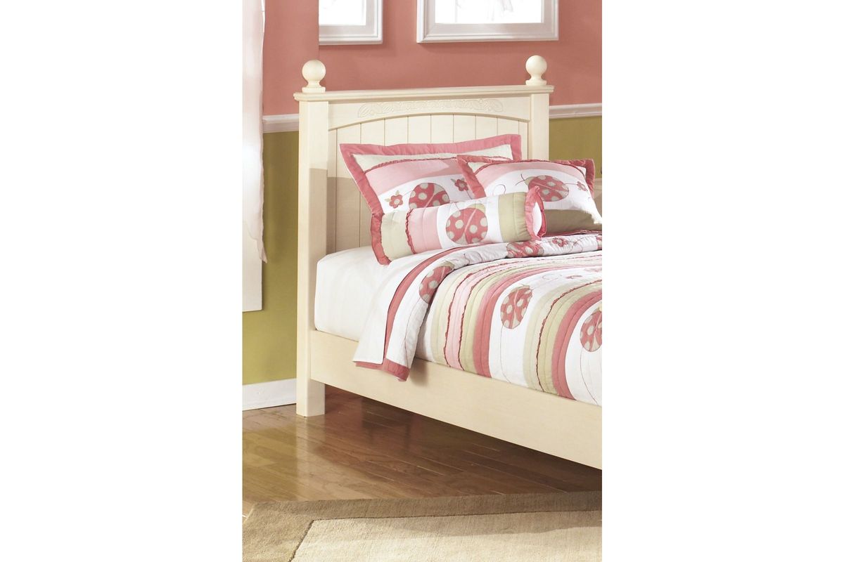 cottage-retreat-twin-poster-headboard-in-cream-cottage-by-ashley