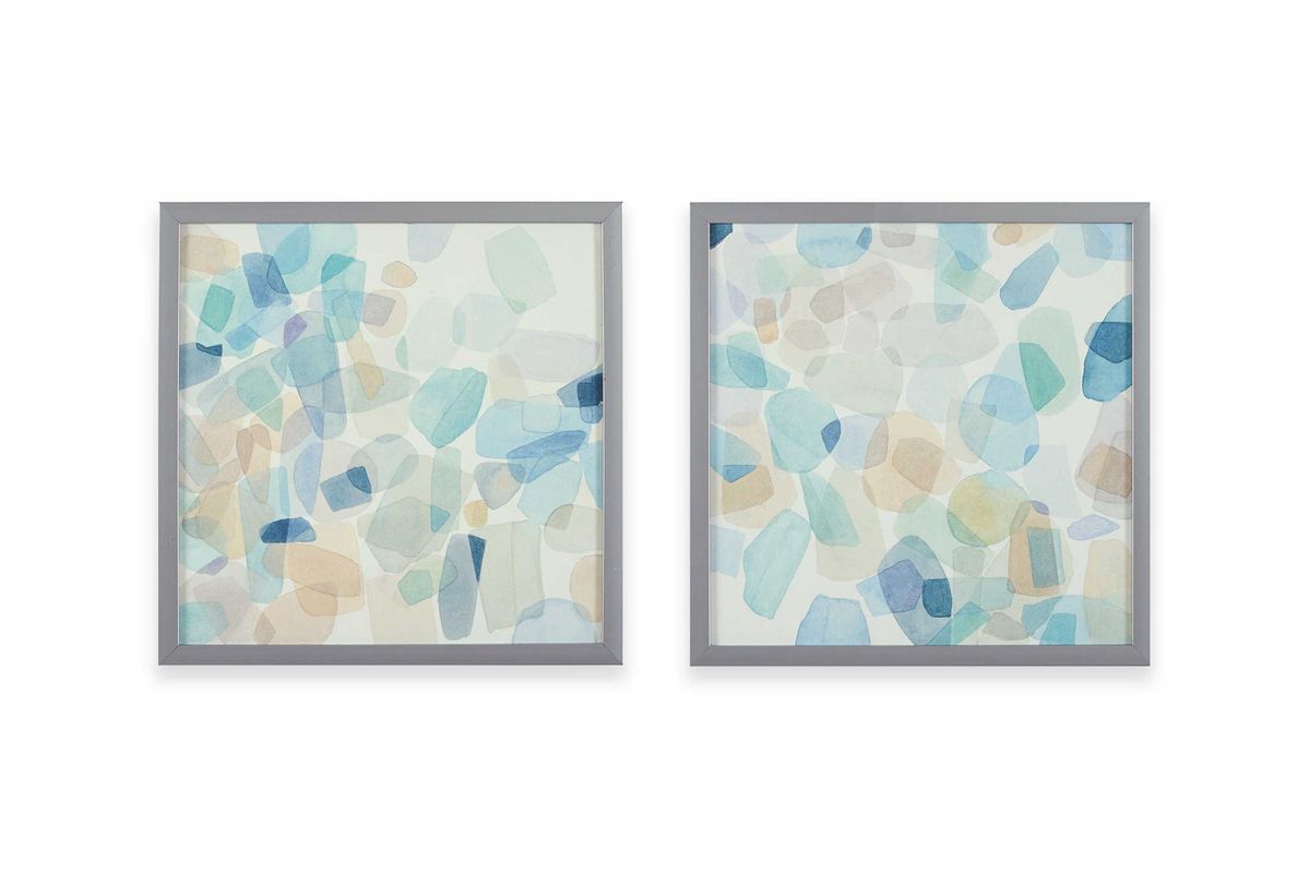 Gemstone Tiles 2Piece Wall Art at GardnerWhite
