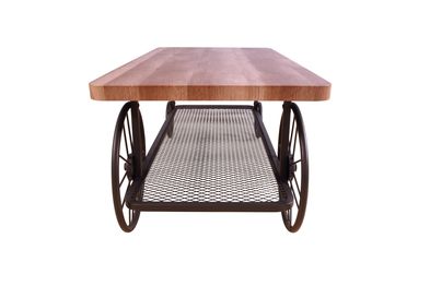 Francie Oak & Antique Gray Coffee Table main image 0